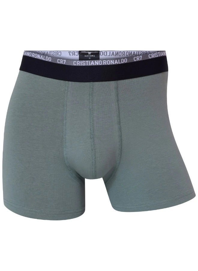 CR7 Basic Men’s Trunk Underwear 3-Pack – Soft Cotton Stretch, Comfortable Everyday Fit, Multicolor - Image 3